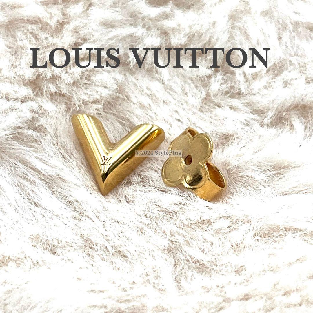 ヴィトン LOUIS VUITTON エセンシャル V ピアス 片耳