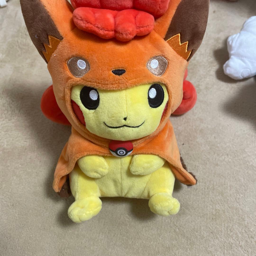 ポケモン ぬいぐるみ まとめ売り ブイズ イーブイデデンネ ポンチョピカチュウ