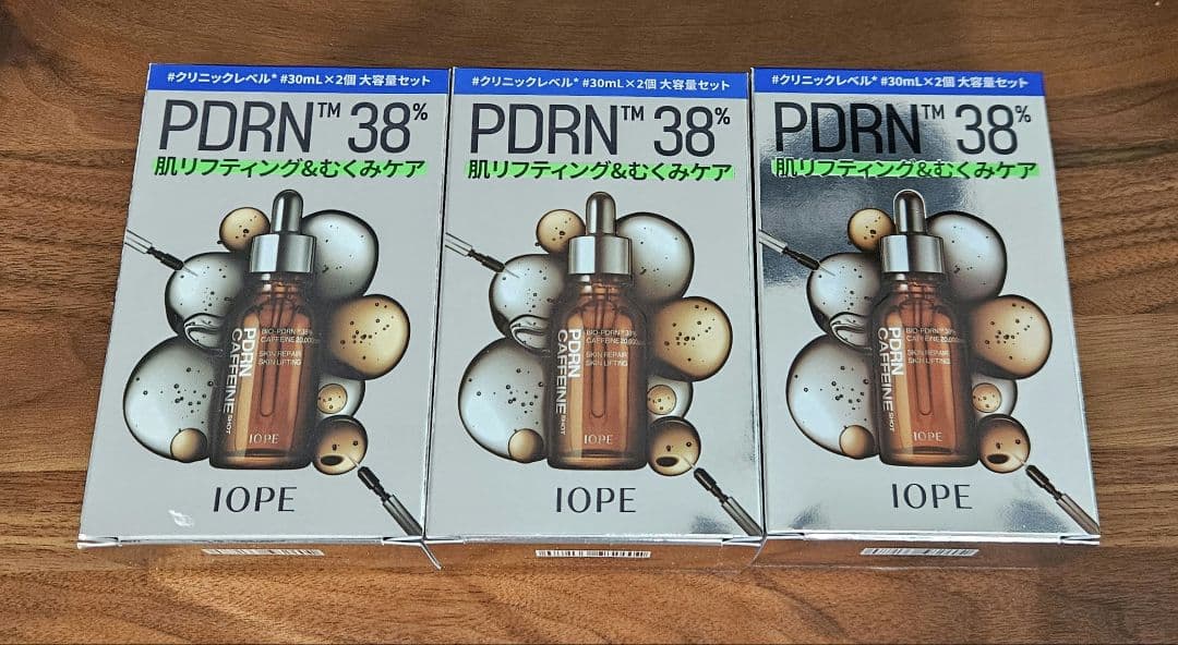 IOPE PDRNカフェインショット 30mL×6