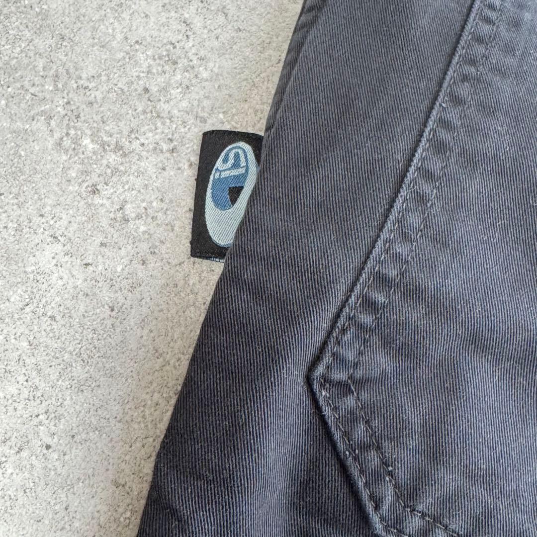 極太ワイドバギー 米国製 INTERSTATE インターステート パンツ 黒