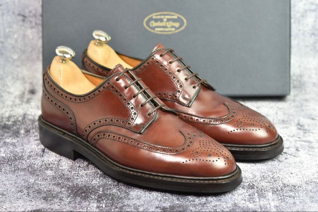 クロケット&ジョーンズ　ペンブローク　6E　325ラスト　ウイングチップ