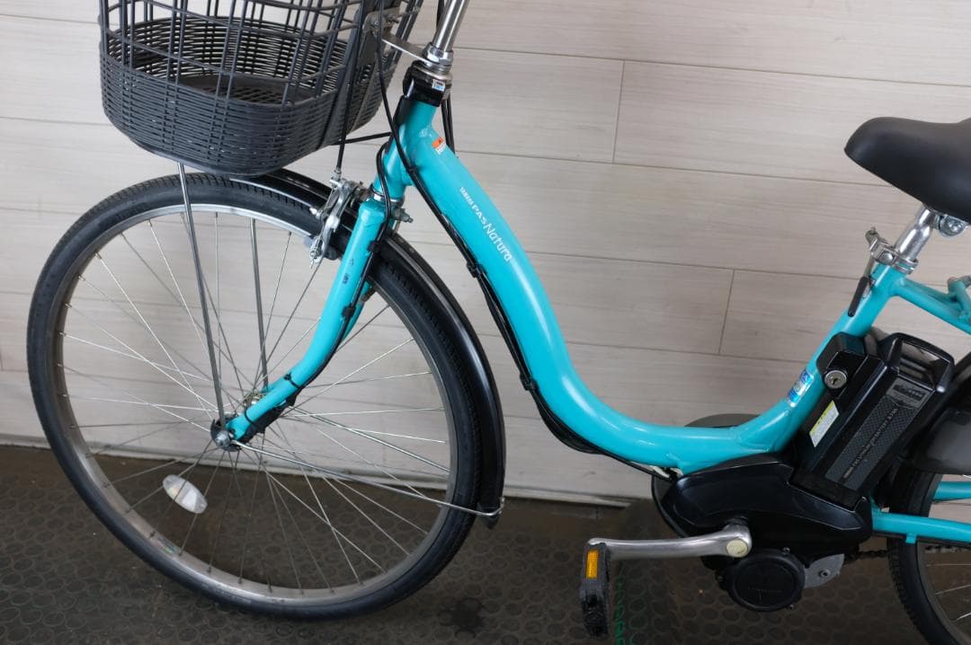 電動自転車ヤマハPAS　Natura26インチ3段8.7Ah（4点灯）充電器あり