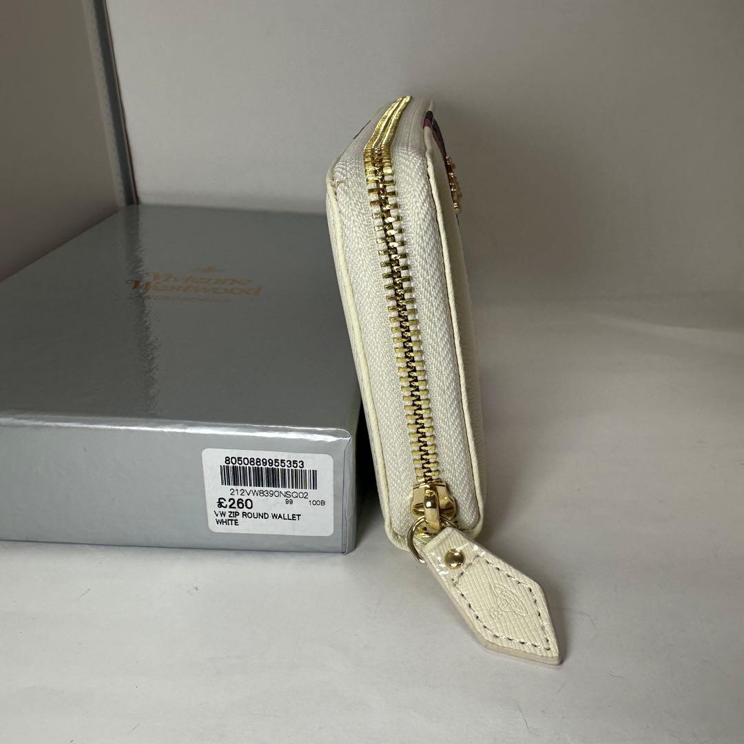 【人気新品】Vivienne Westwood 955VW353 長財布ホワイト