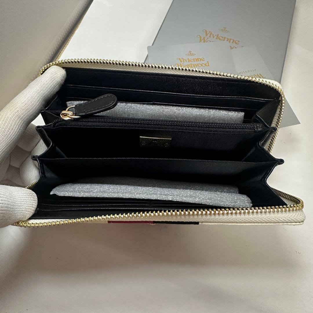 【人気新品】Vivienne Westwood 955VW353 長財布ホワイト