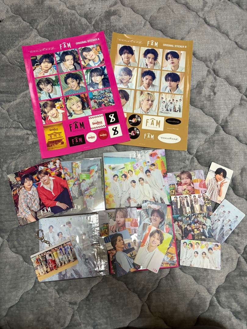 timelesz FAM ４形態セット特典付き