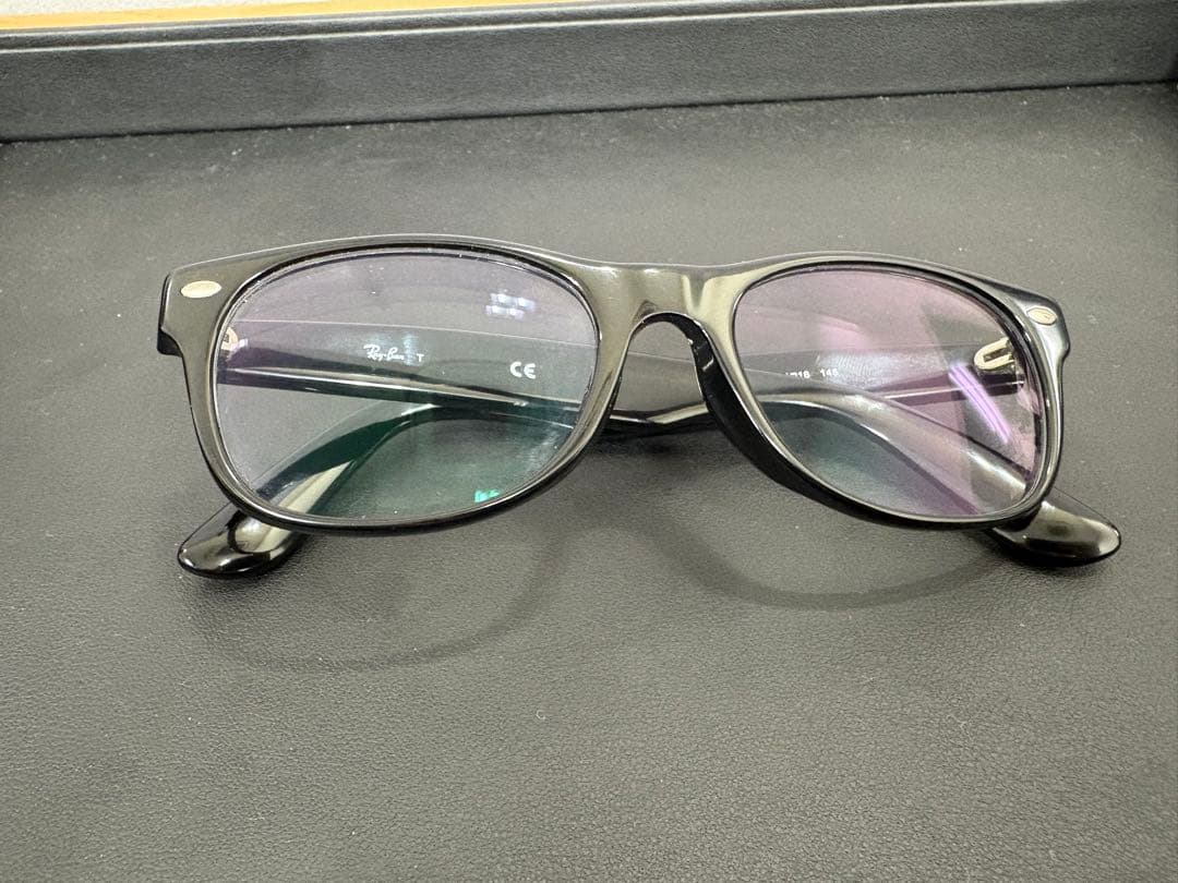 レイバン　伊達メガネ　RB5184F　黒　本体のみ