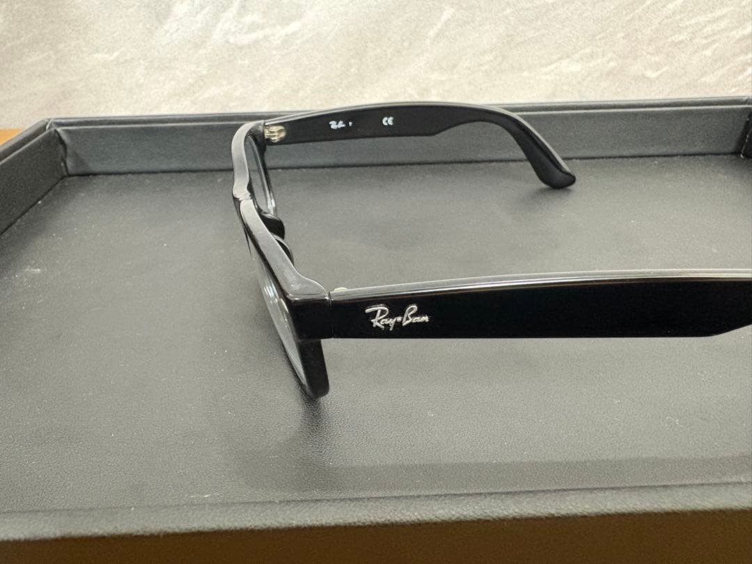 レイバン　伊達メガネ　RB5184F　黒　本体のみ