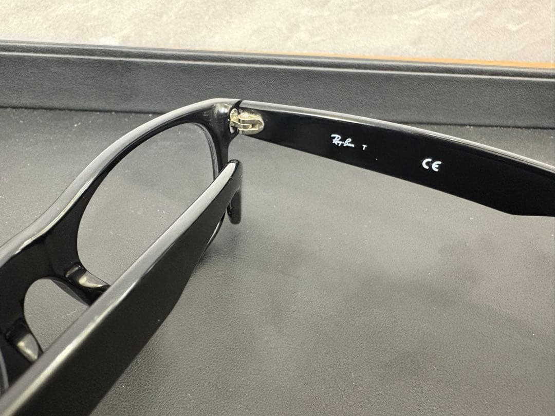 レイバン　伊達メガネ　RB5184F　黒　本体のみ