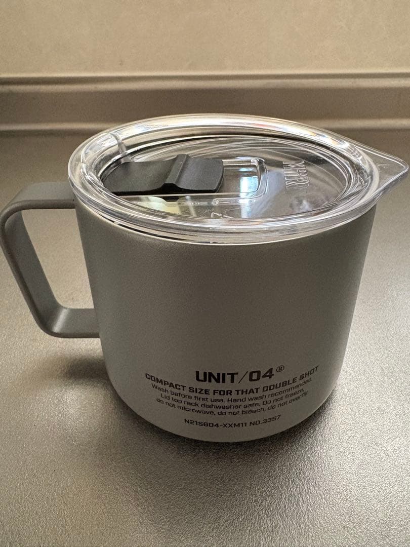 UNIT/04 CAMP CUP ステンレス製マグカップ 2色セット！おまけ付