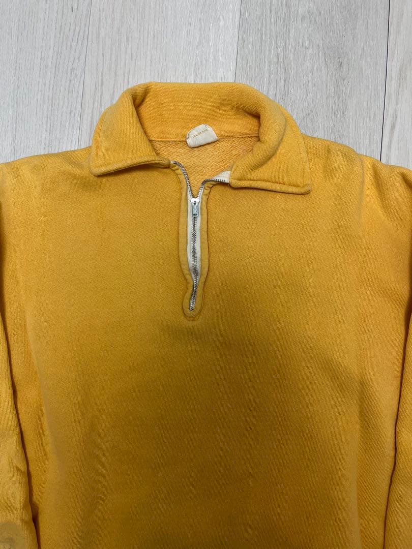 50s TOWNCRAFT/タウンクラフト ハーフジップスウェット