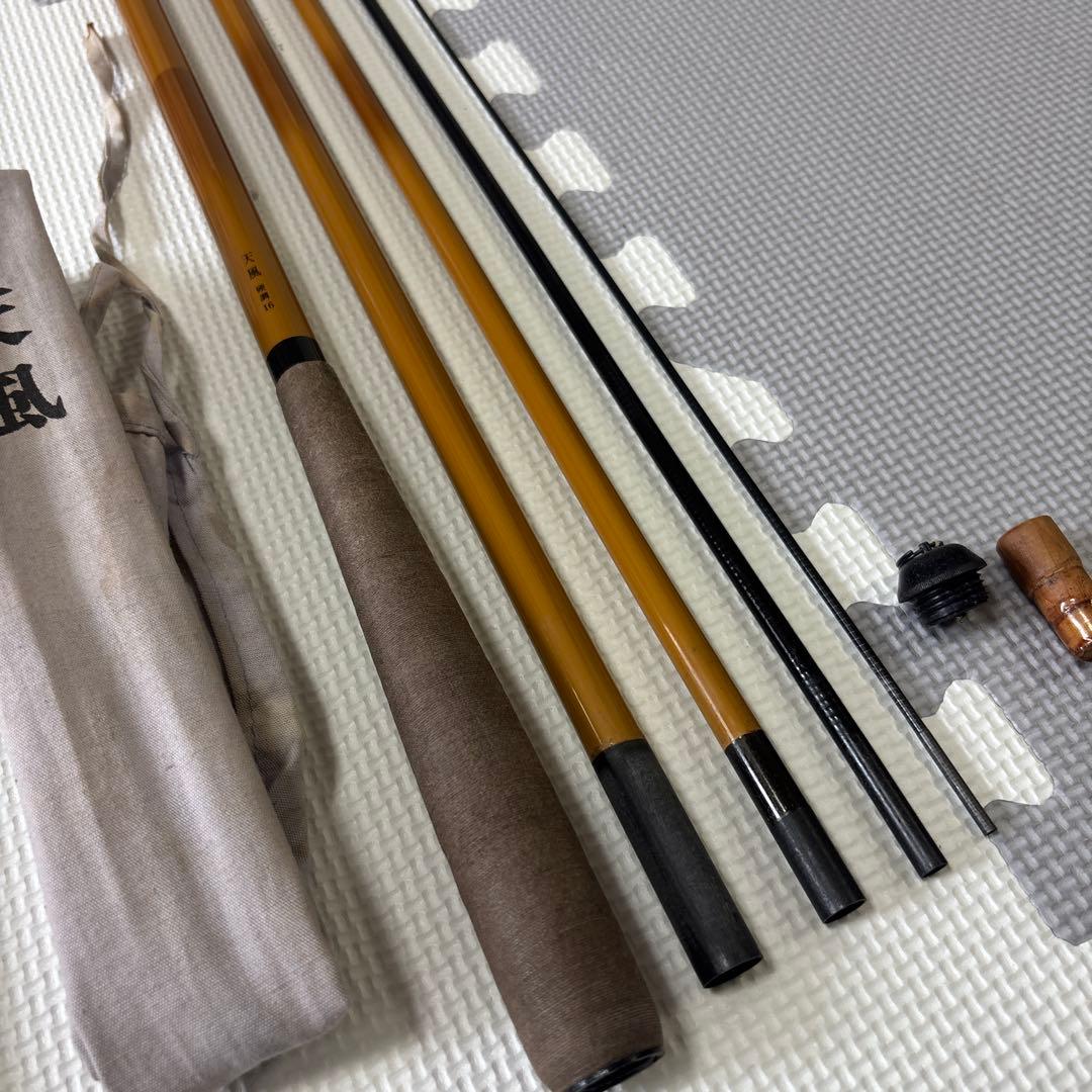 シマノ(SHIMANO)ヘラブナ竿 コイ竿　天風 硬調16尺