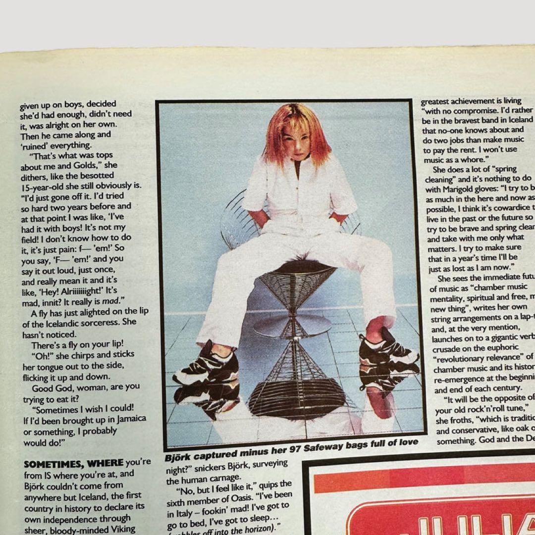 レア‼️ 1996 NME Björk Issue