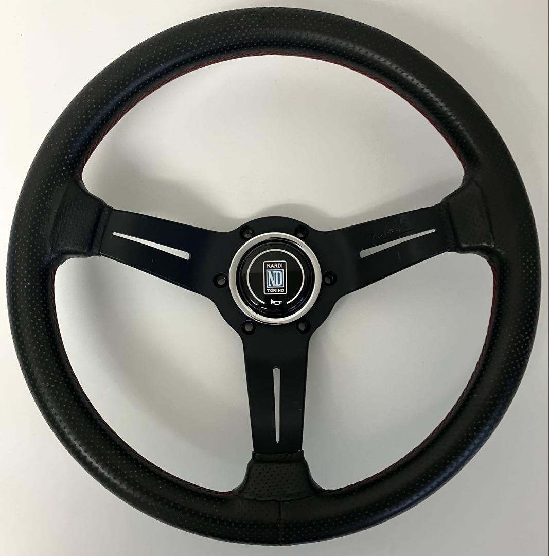 NARDI ナルディ タイプ ラリー ステアリング33cm/ホーンボタン/モモ