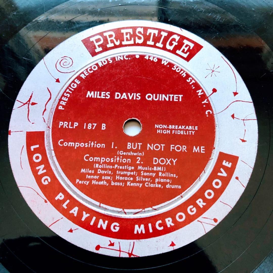 #3928【希少名盤】マイルス・デイビス 10インチ 1954年 レコード レア
