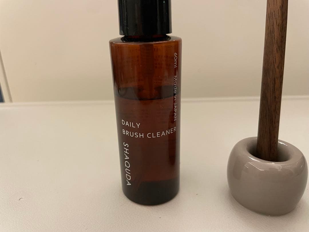 シャクダ　ファンデーションブラシ　デイリーブラッシュクリーナー