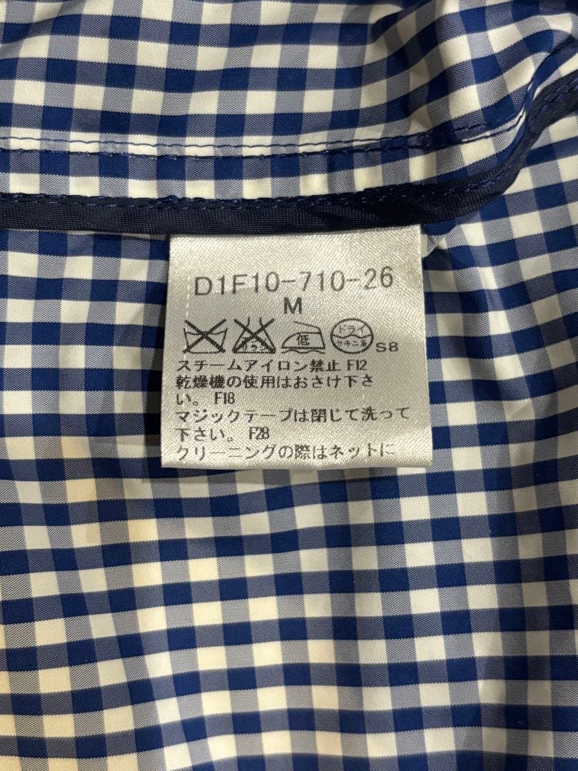 バーバリーブラックレーベル　 ギンガムチェック フード付きジャケット