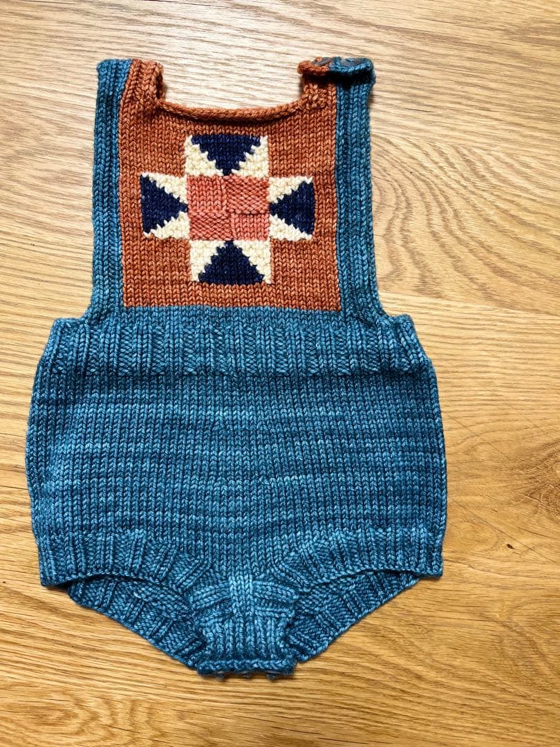 misha&puff ニットロンパース 12-18m