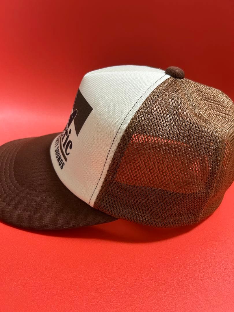 Hysteric トラッカーハット ブラウン/ホワイト