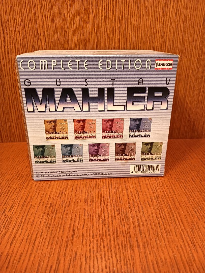 クラシック GUSTAV MAHLER 15 CD BOX