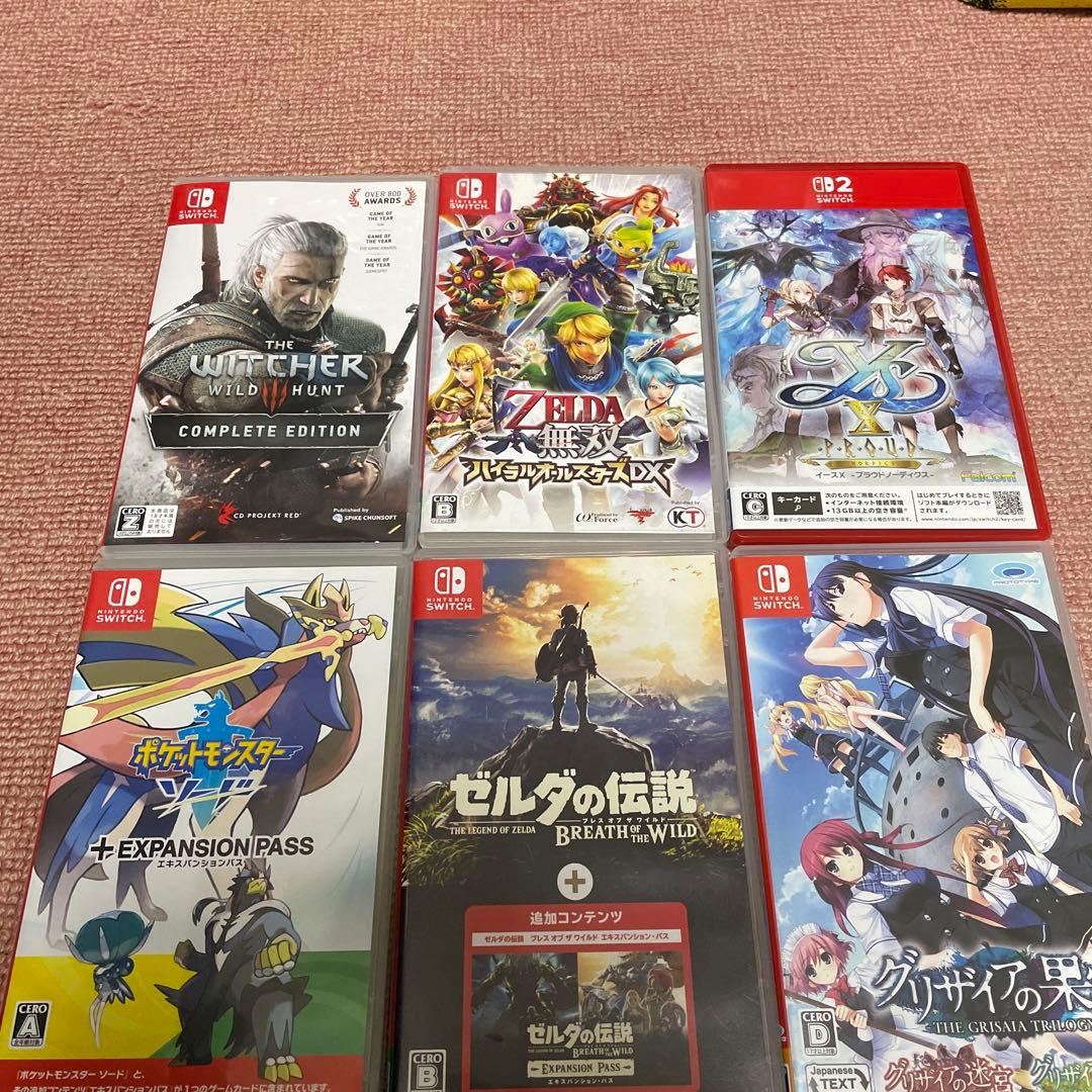 Nintendo Switch ゲームソフト 6セット