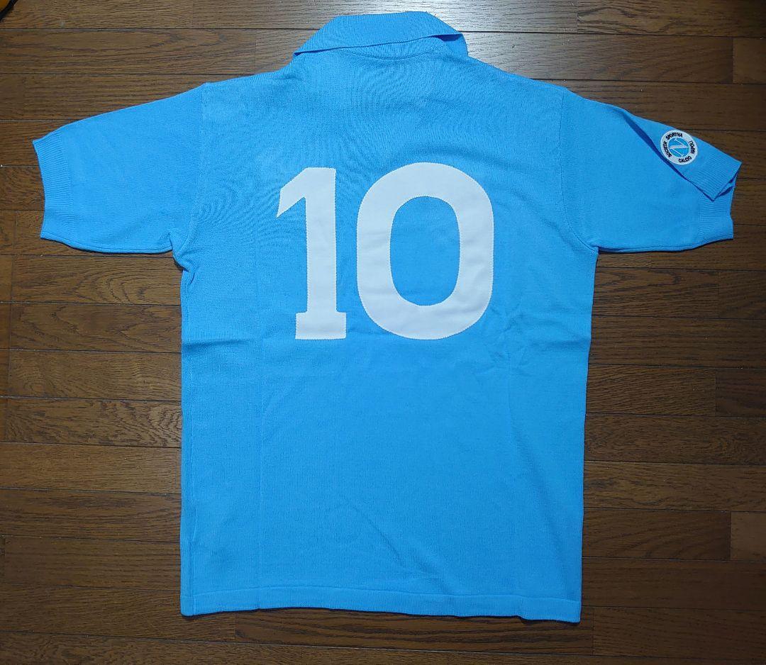 87/88 ナポリ ホーム 半袖 10 マラドーナ 復刻ユニフォーム