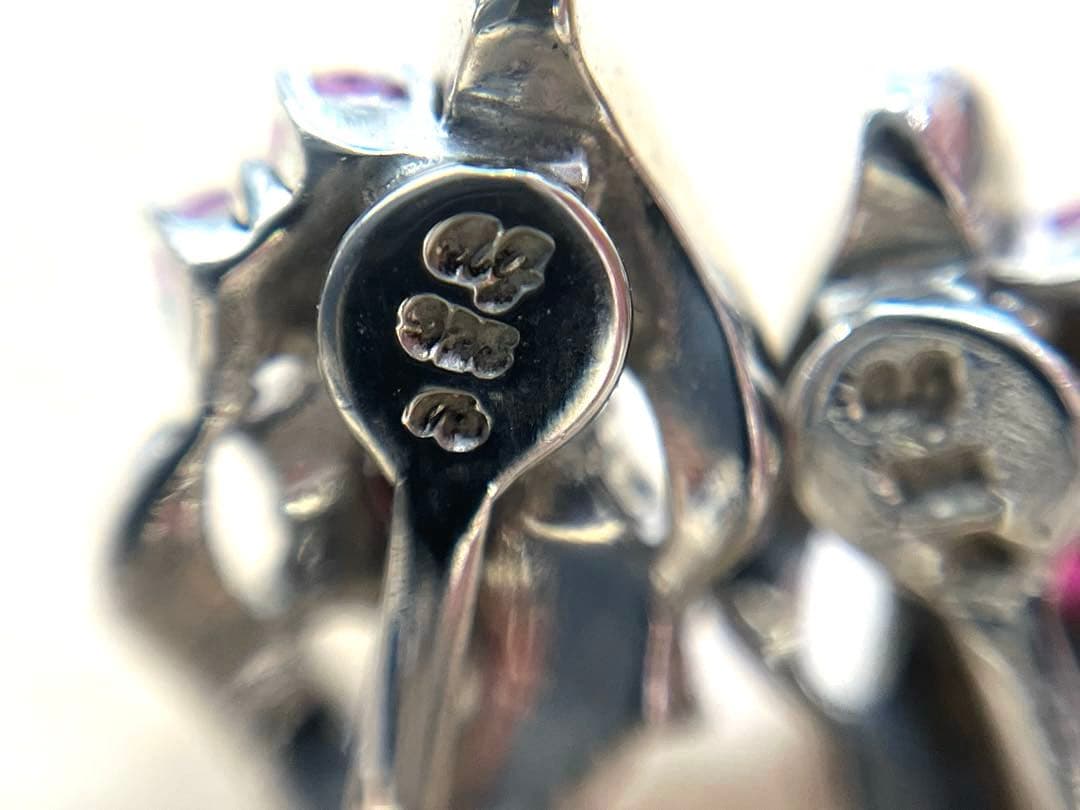 ⭐️SILVER シルバー ブローチ ペンダント イヤリング セット レディース