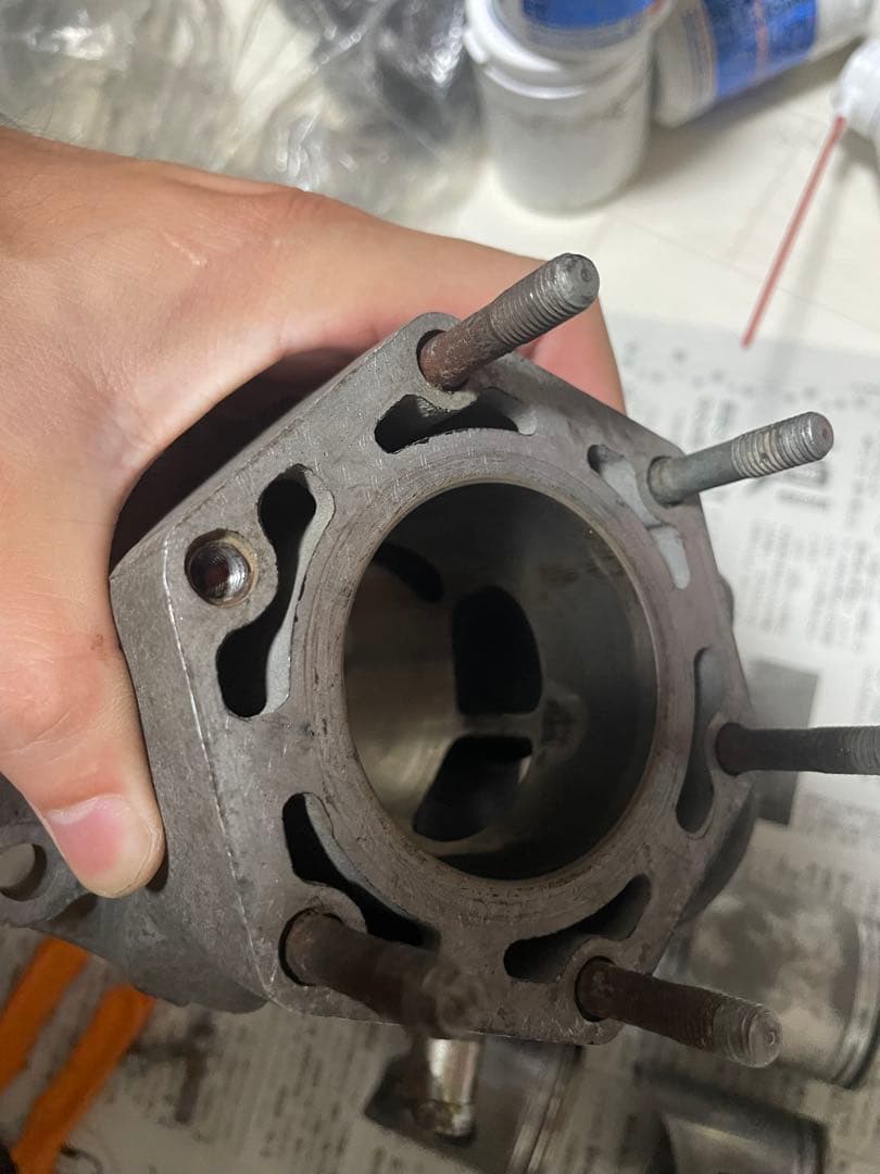 NSR250R MC16用　中古シリンダー&ピストンセット