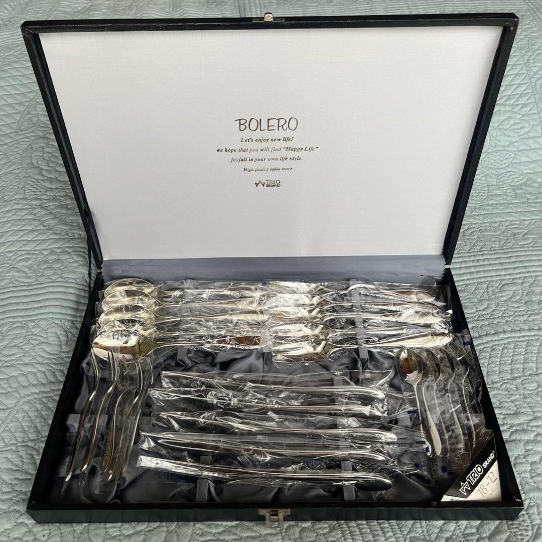 新品未使用！TRIO BRAND 18-12 ボレロ カトラリーセット 25本