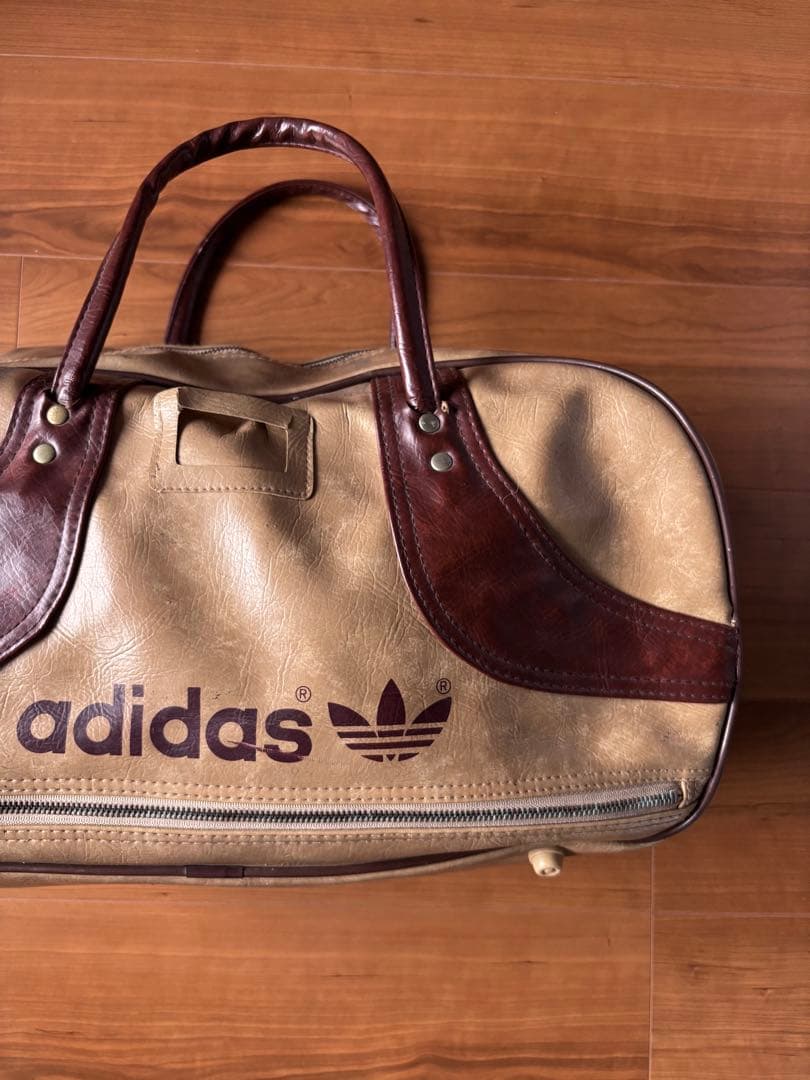 80s adidas アディダス　ヴィンテージ　ボストンバック　希少カラー