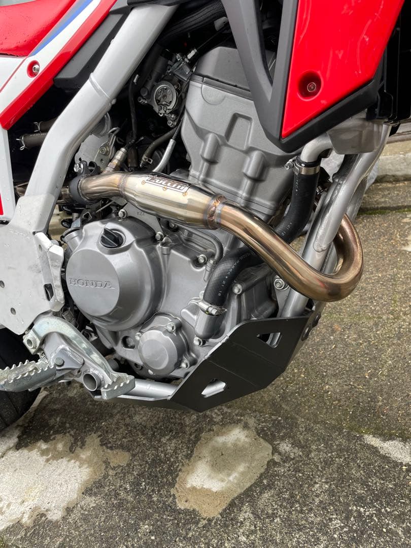 crf250lフロントトルクパイプ