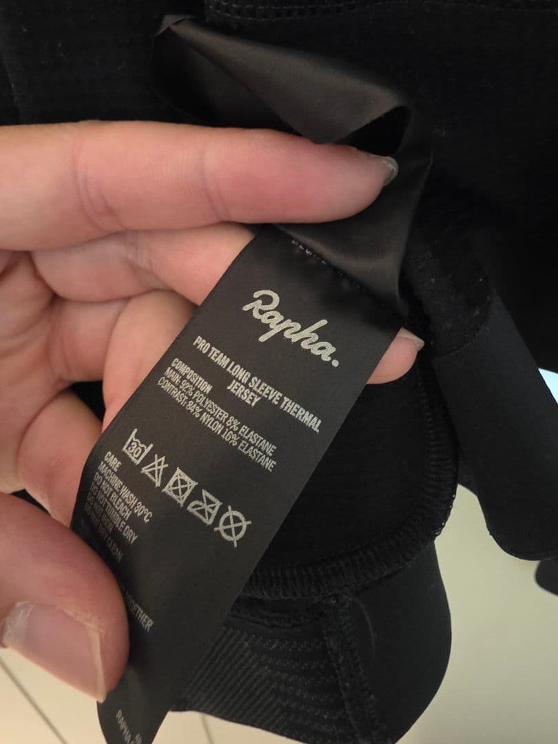 Rapha メンズ プロチーム ロングスリーブ サーマルジャージ M