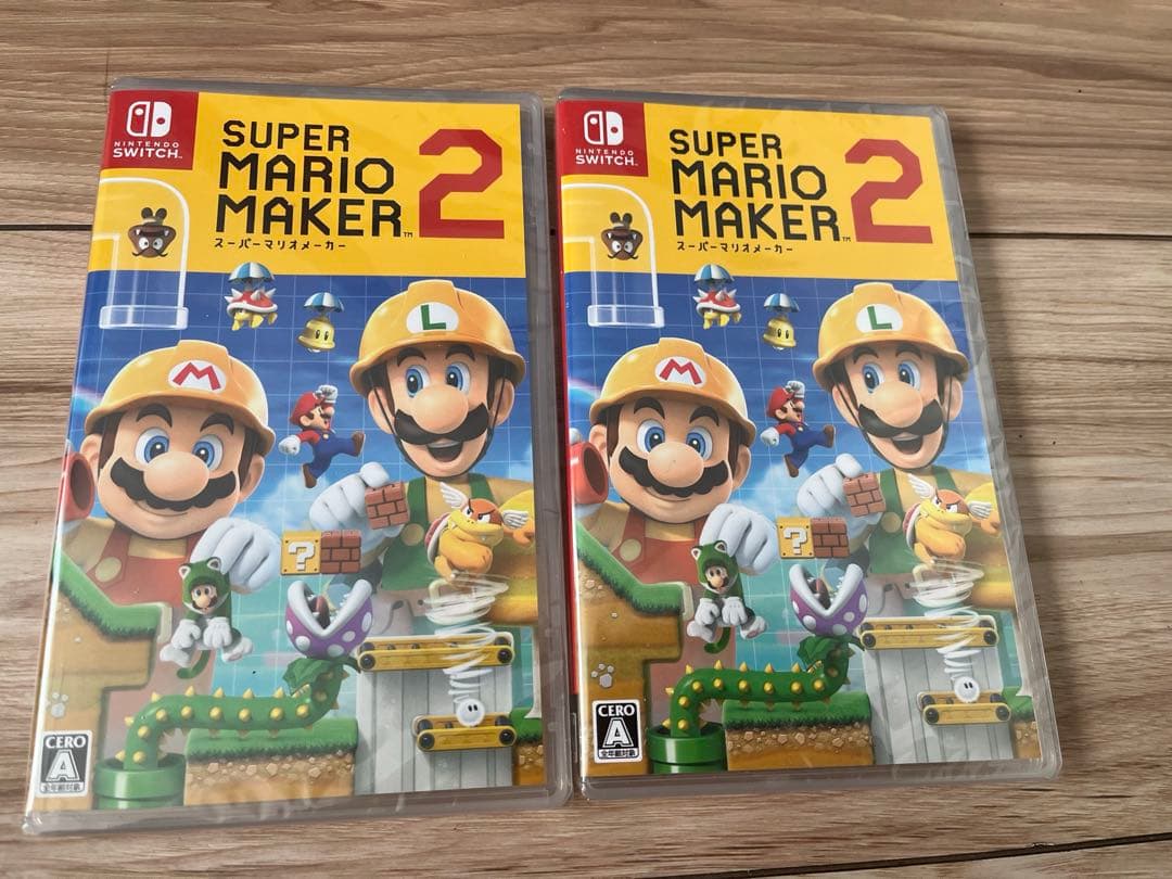 スーパーマリオメーカー 2 -Switch 2個セット