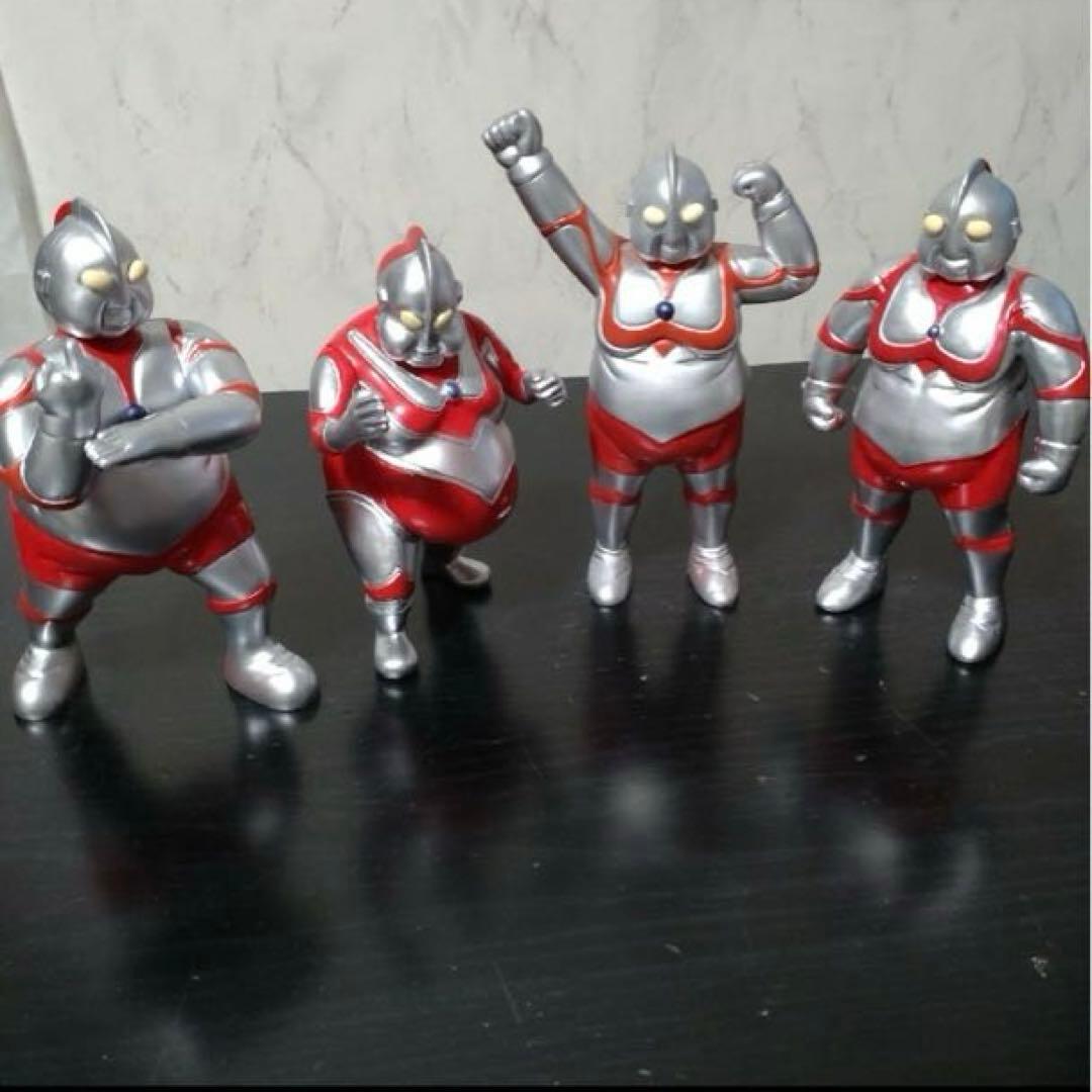 帰ってくるな　デブトラマン フィギュア 4体セット