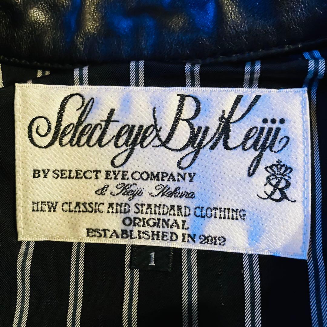 新品タグ付SELECT EYE × KEIJI羊革サイズ１S位定価￥63000