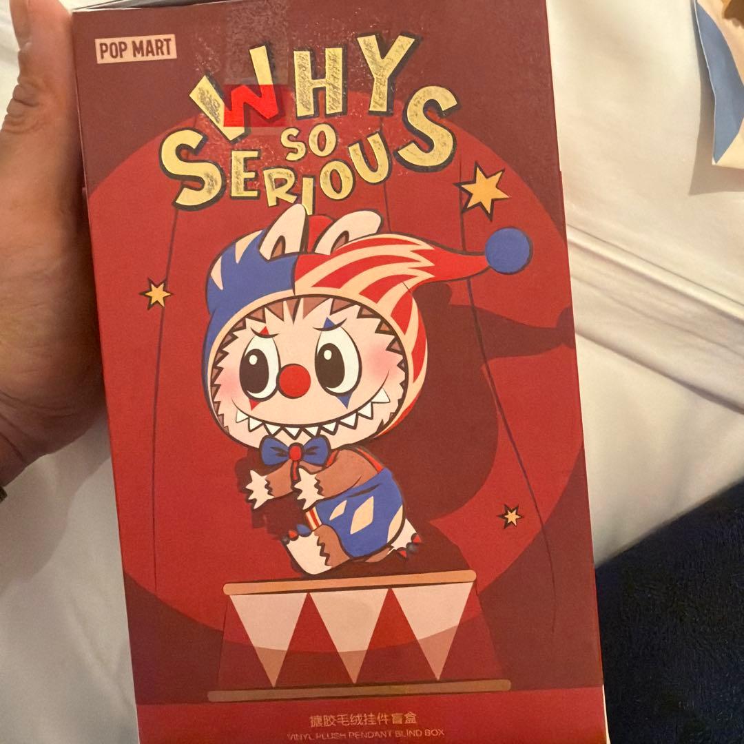 ポップマート Labubu ラブブ　Why so serious シークレット