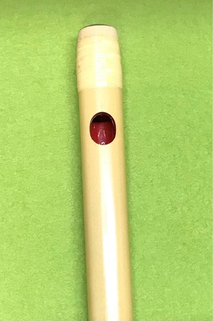 横笛308篠笛/7本調子/獅子田(竹水)/7穴/美品