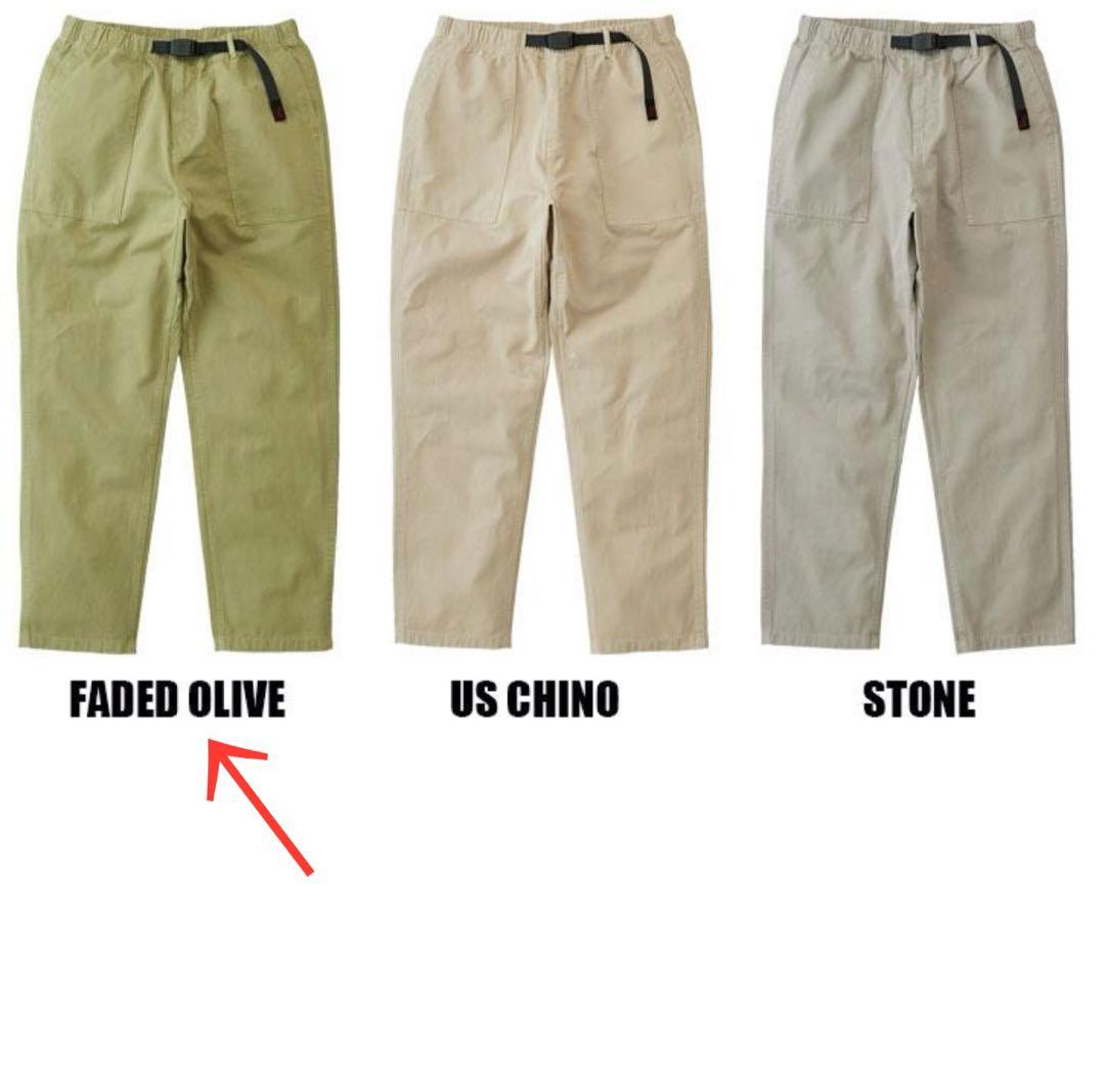 SALE 新品 GRAMICCI グラミチ パンツ ルーズ テーパード グリーン