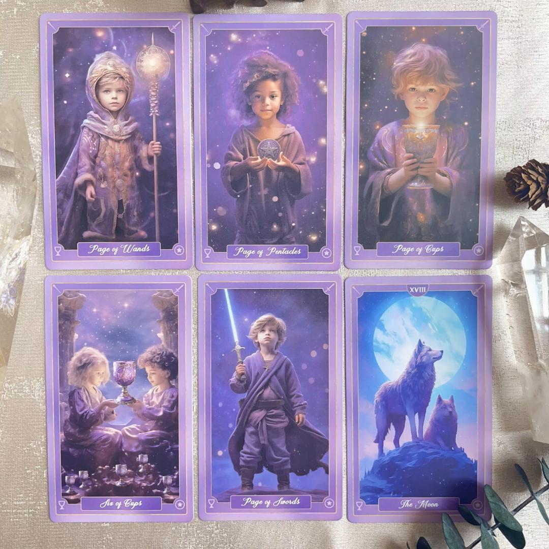 正規品タロット✨入手困難な海外美麗デッキ✨ファンタジー世界を描いたタロットカード