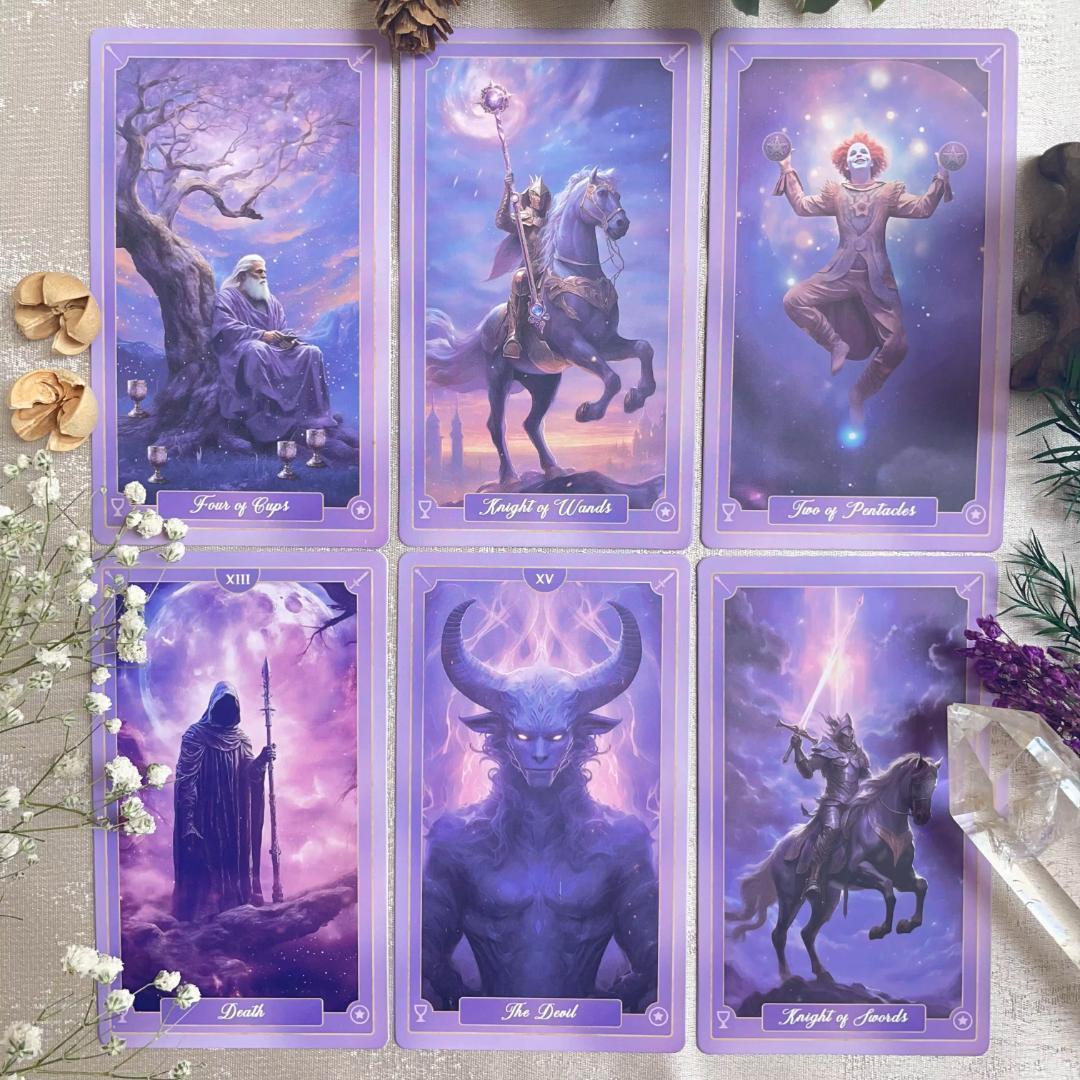 正規品タロット✨入手困難な海外美麗デッキ✨ファンタジー世界を描いたタロットカード