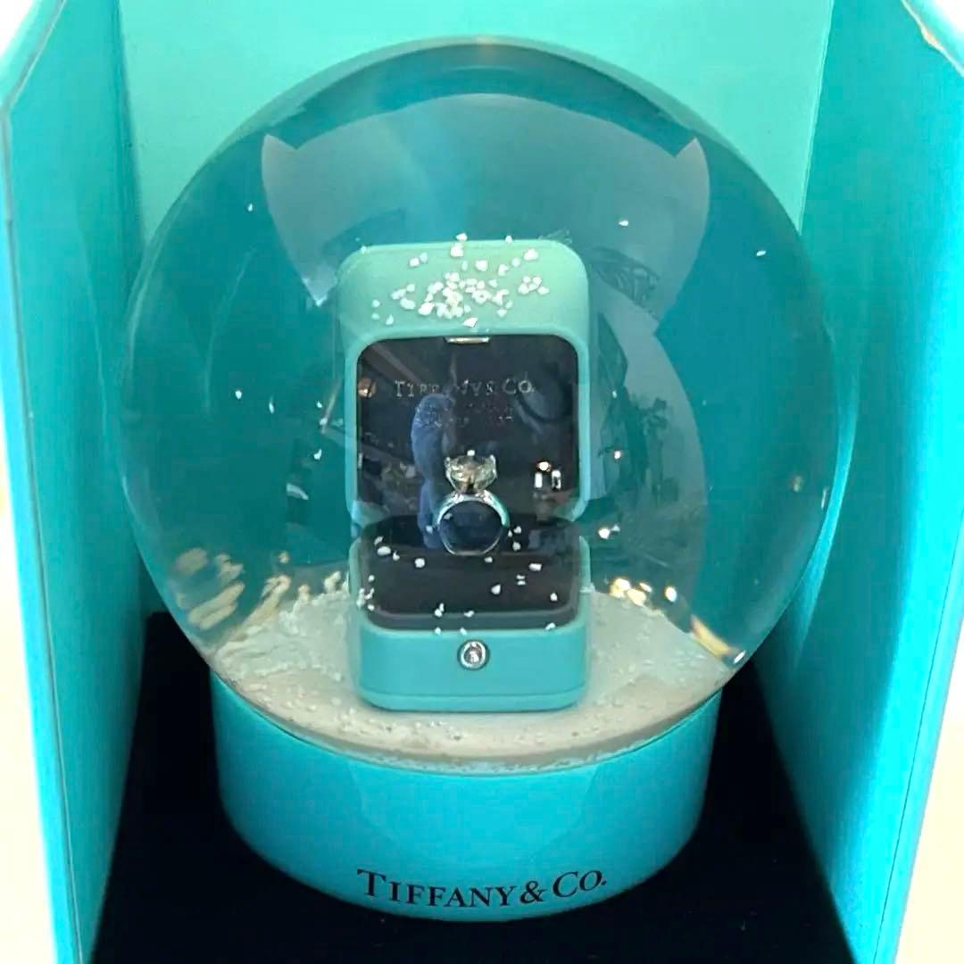 ティファニー　スノードーム スノーグローブ　非売品　ダイヤモンドリング