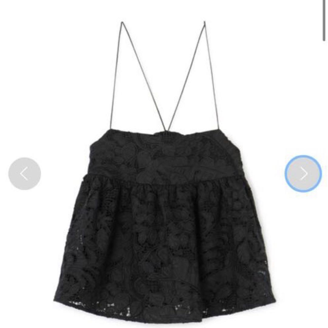 【SOULEIADO 】コットンエンブロイダリーキャミソール(トゥモローランド)