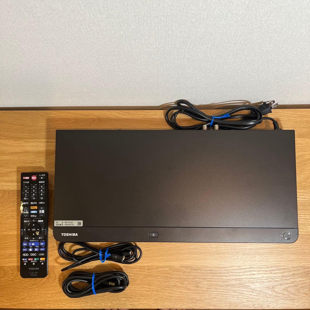 TOSHIBA 東芝 REGZA DBR-W1008 1TB