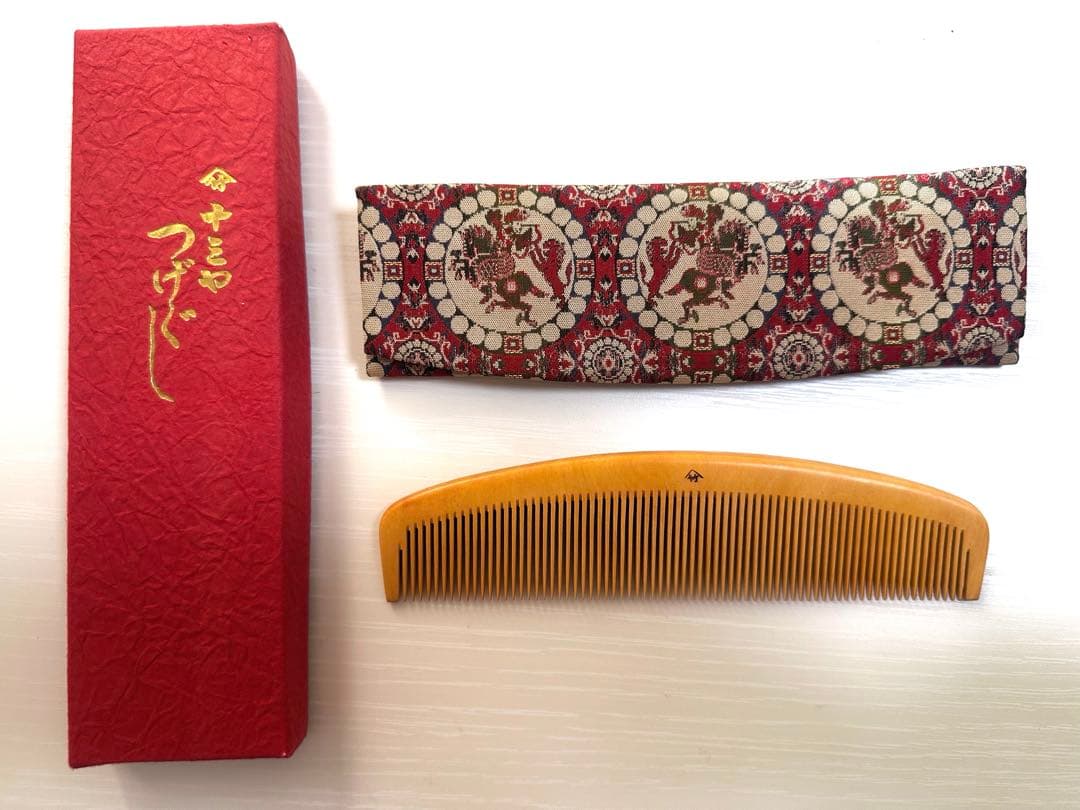 【京都 十三や】 つげぐし