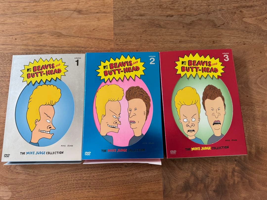 「BEAVIS AND BUTT-HEAD」マイク・ジャッジDVD 日本語字幕付