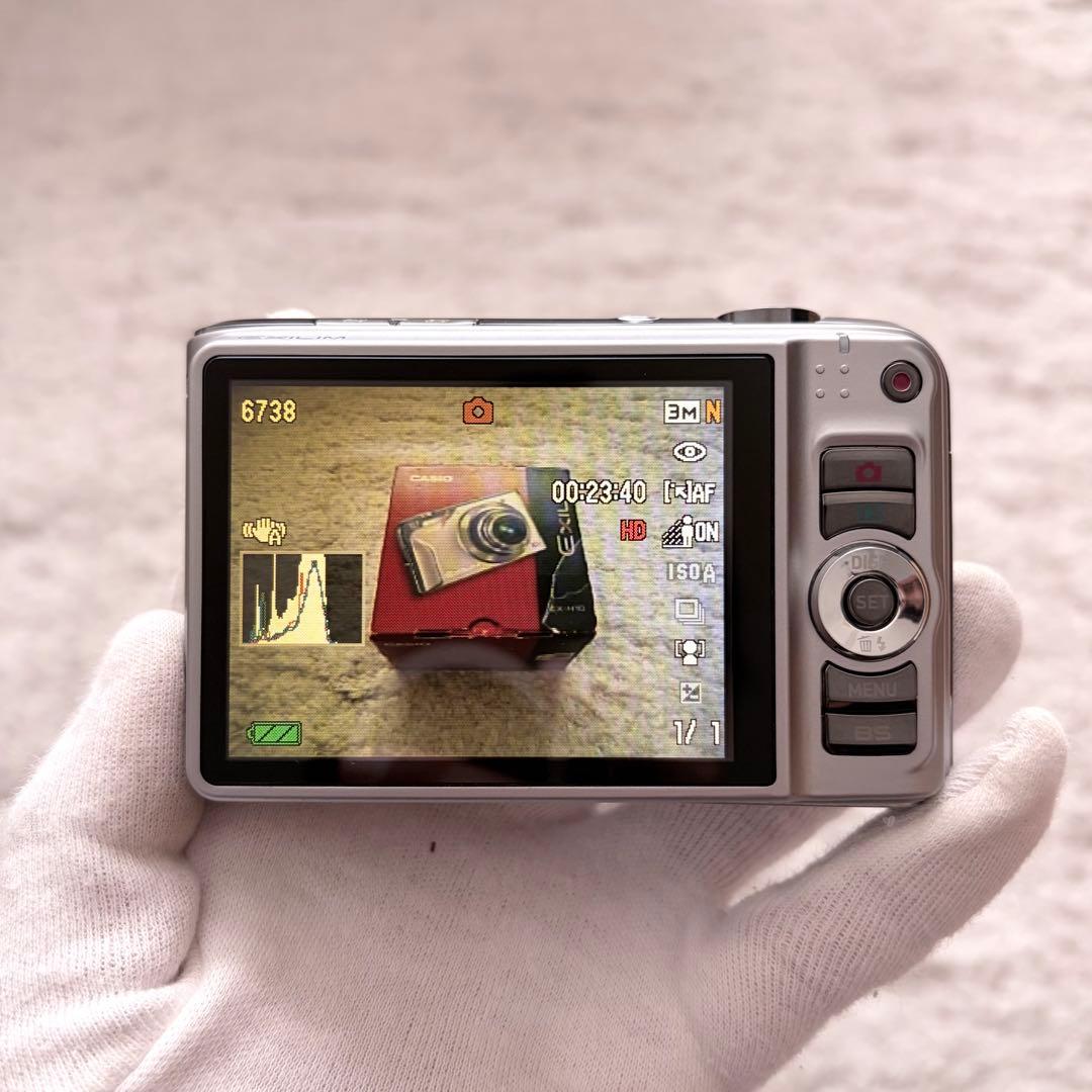 美品【動作確認済】CASIO カシオ EXILIM EX-H10 レトロコンデジ