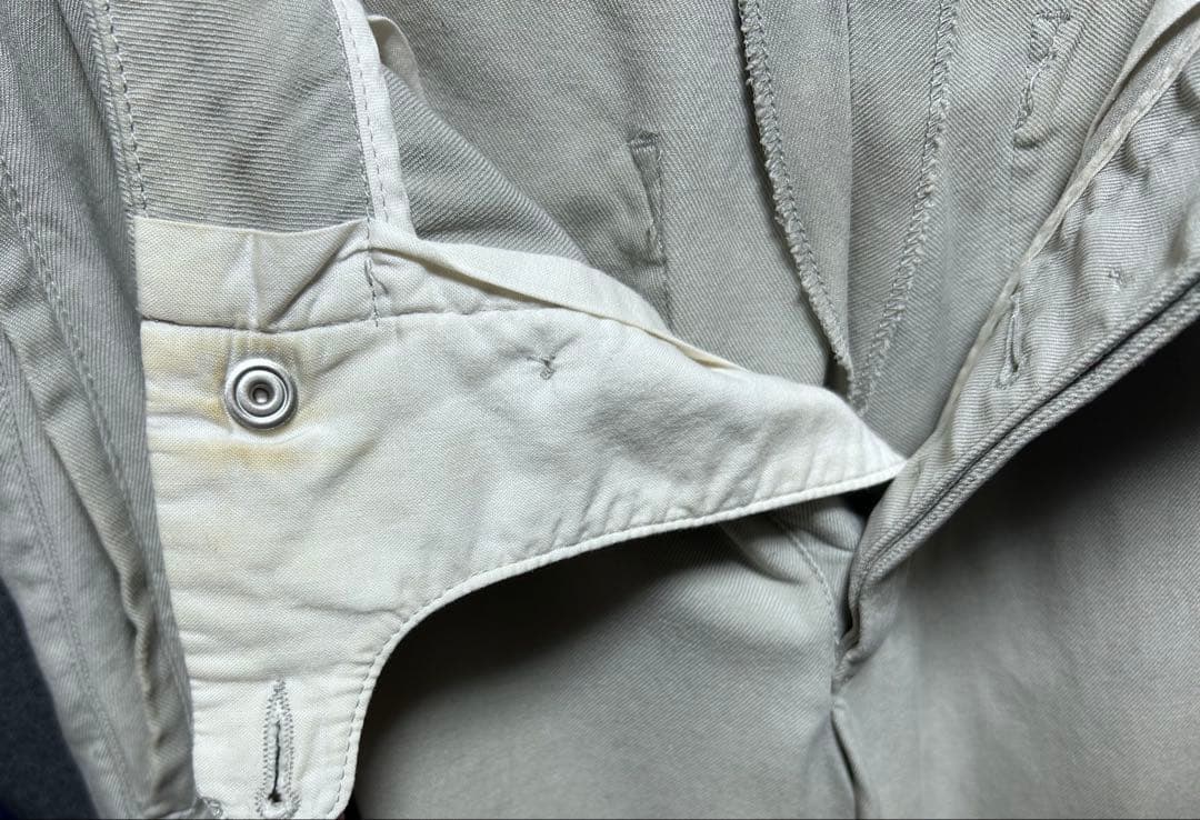 00s Giorgio Armani シルク100％ ワイドトラウザー