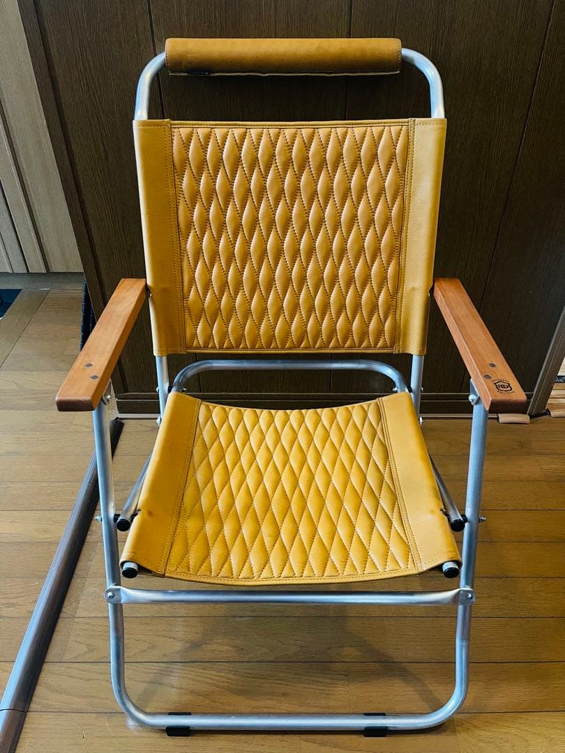 BALLISTICS BD LOWER CHAIR キャメル×シルバーフレーム