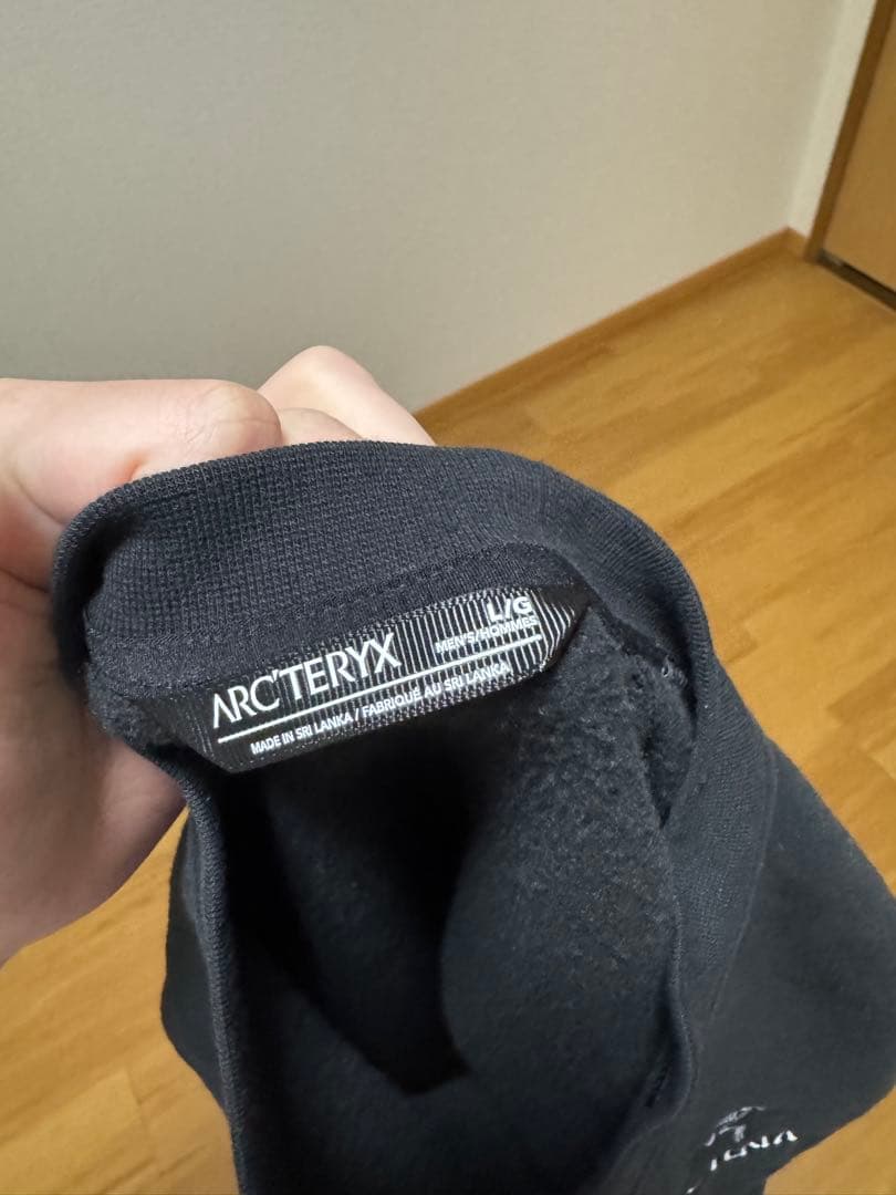 ARC'TERYX エンブレムフリースクルー　L