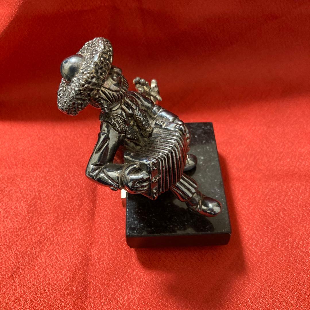 リ*君様 Frank Meisler シルバー925 アコーディオンを持つ男性