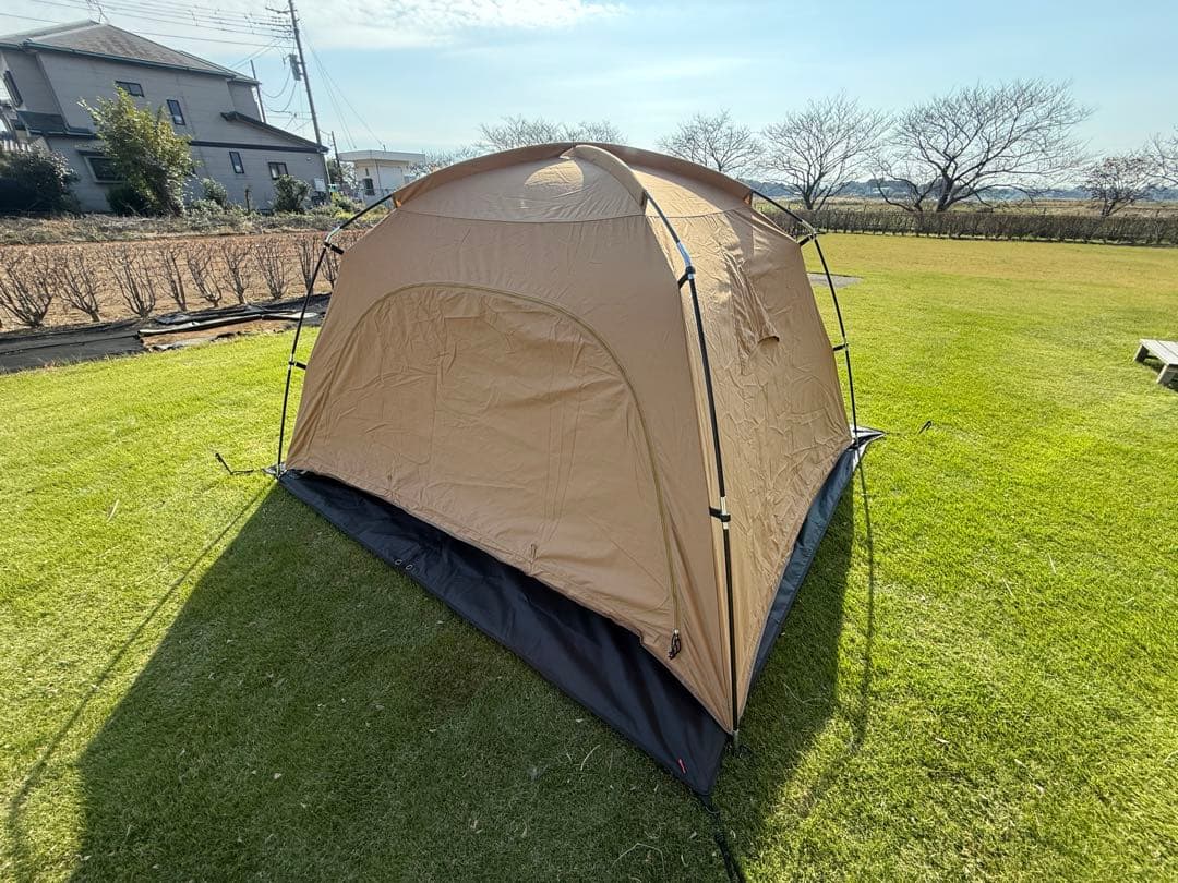 【美品】VISIONPEAKS TCルーテント ベージュ 3人用